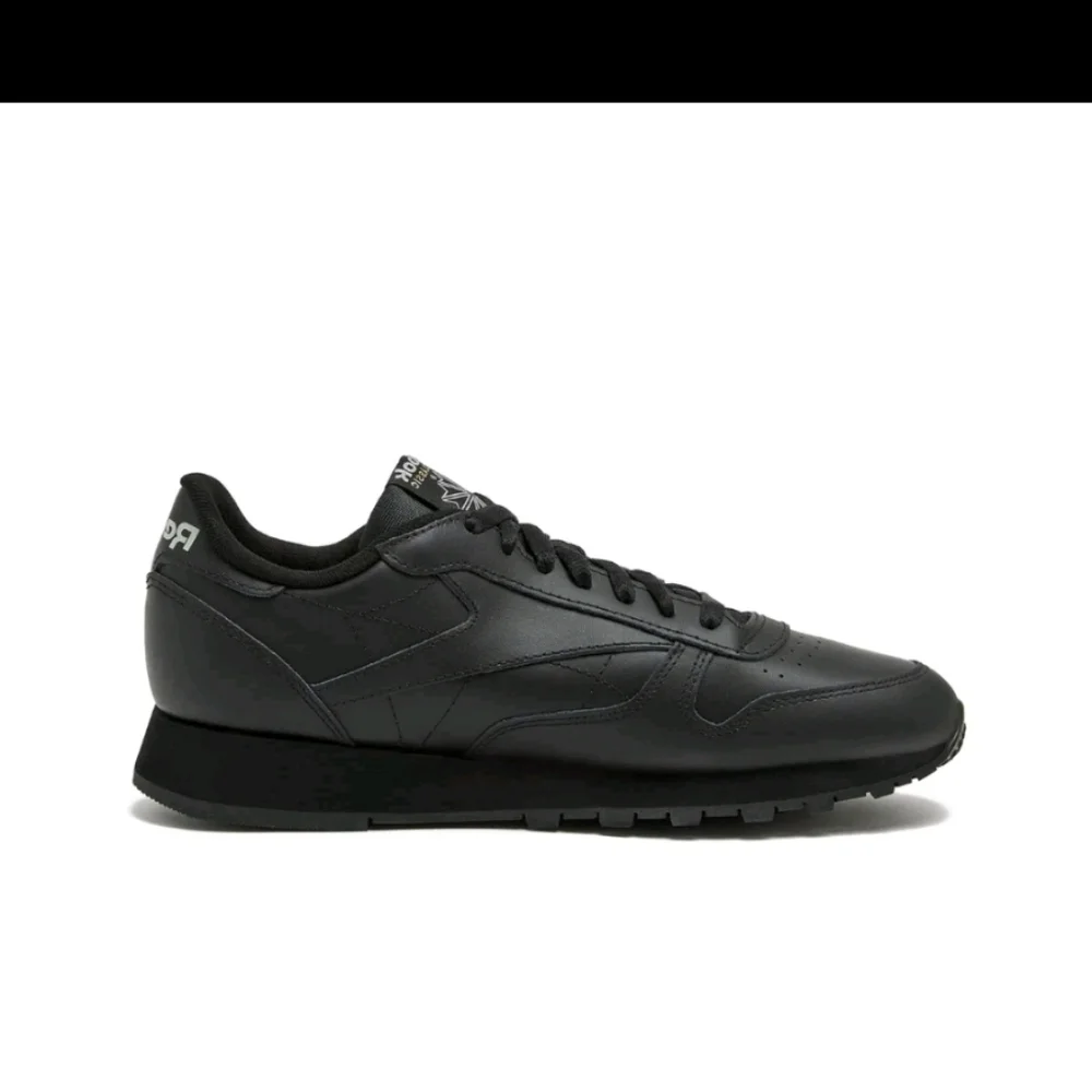 Reebok Men's Classic Leather Tennis Sneakers Core Black/Core Black/Pure Grey5